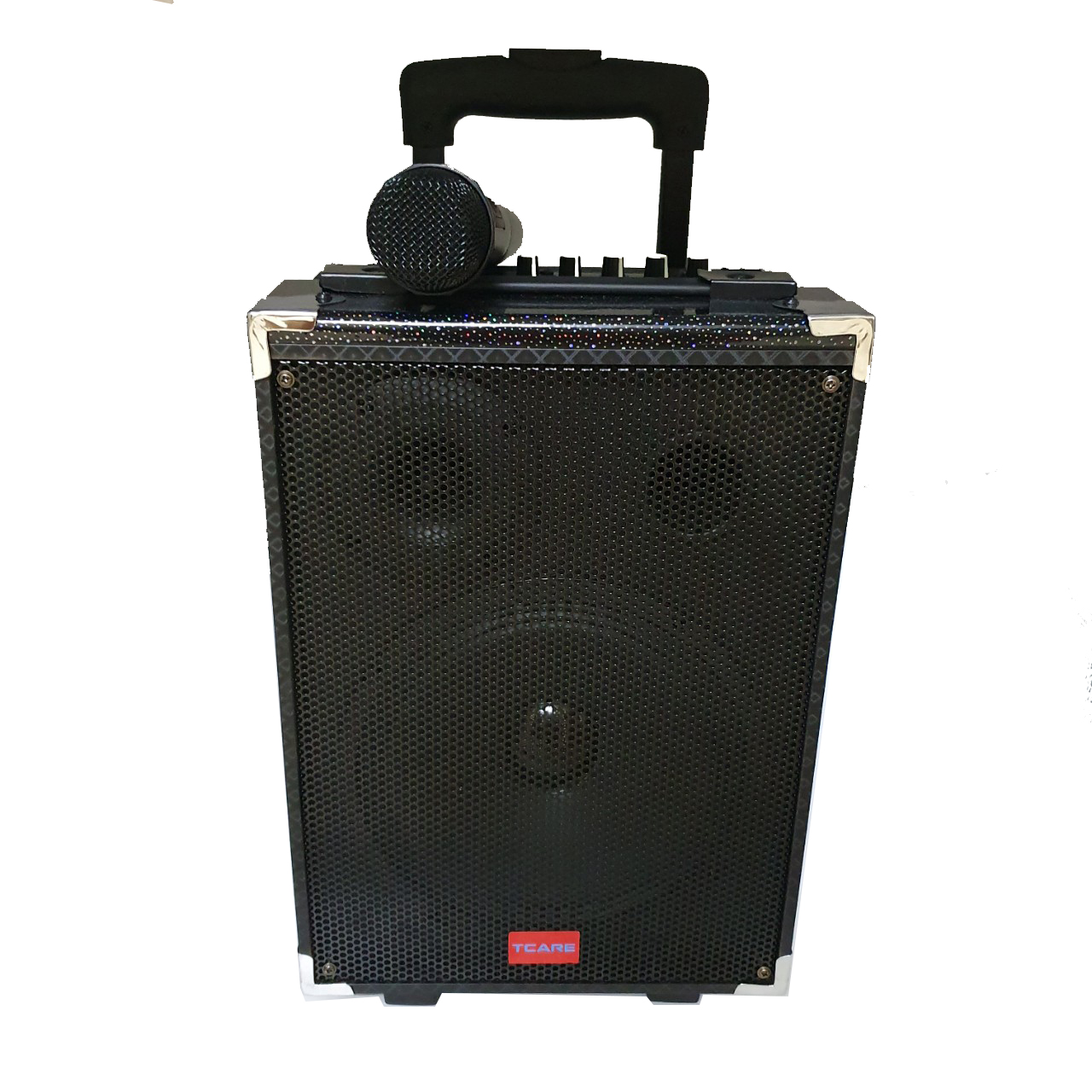 Loa kéo hát Karaoke di động Vỏ gỗ Tcare Z8  Kèm 01 Micro - Hàng chính Hãng