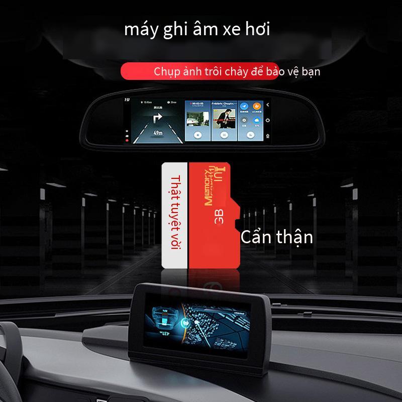 Giao hàng nhanh ghi hình lái xe chuyên dụng thẻ nhớ 64G U3 tốc độ cao 32G điện thoại thẻ nhớ TF giám sát camera thẻ nhớ flash SD