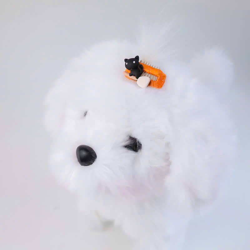 NƠ KẸP TÓC BUỘC TÓC CÀI TÓC THỜI TRANG DỄ THƯƠNG HALLOWEEN MÃ 35 CHO THÚ CƯNG CHÓ MÈO