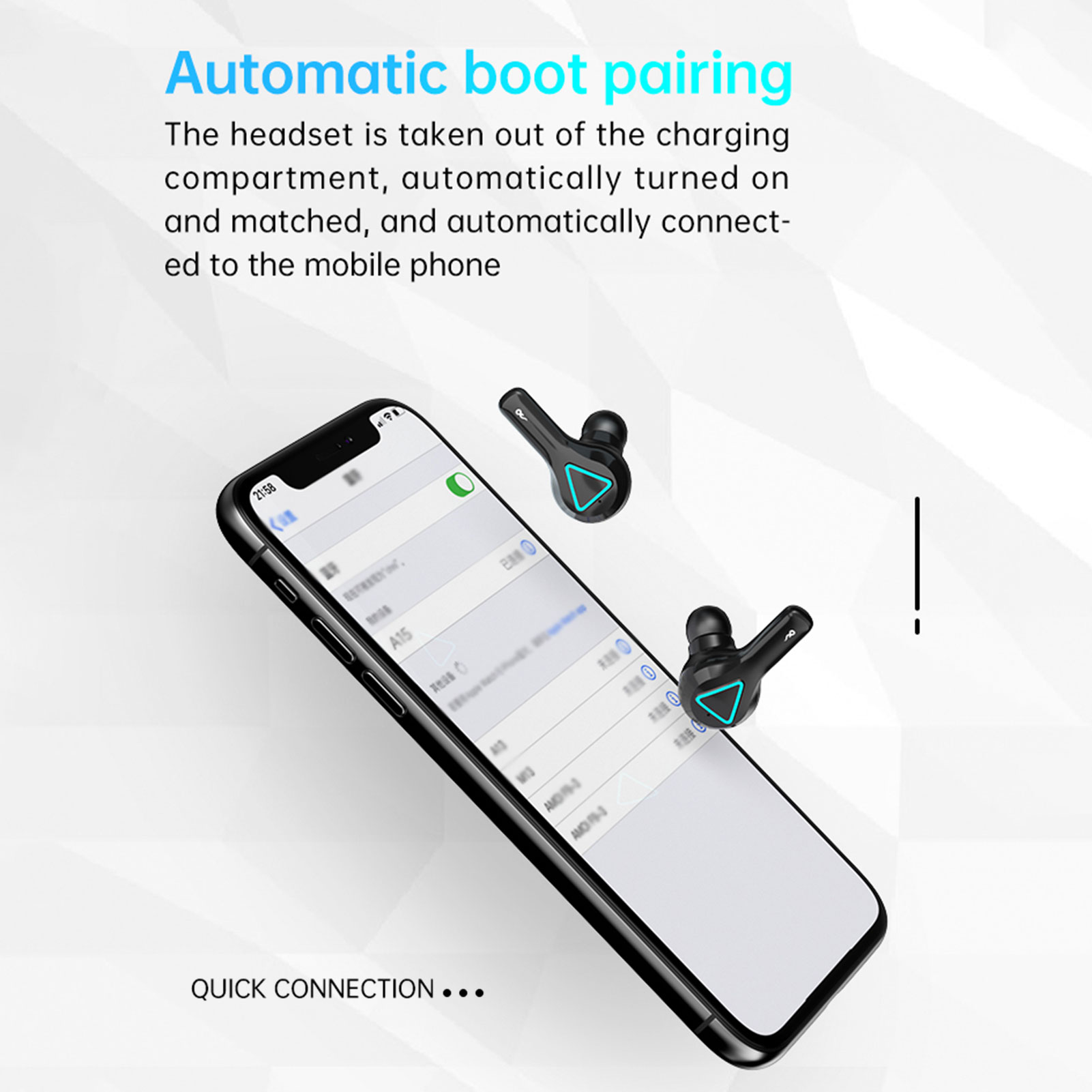 Tai Nghe Không Dây Chống Nước A15 BT5.1 Tự Động Ghép Nối Âm Thanh HiFi Màn Hình IPX7 Kỹ Thuật Số