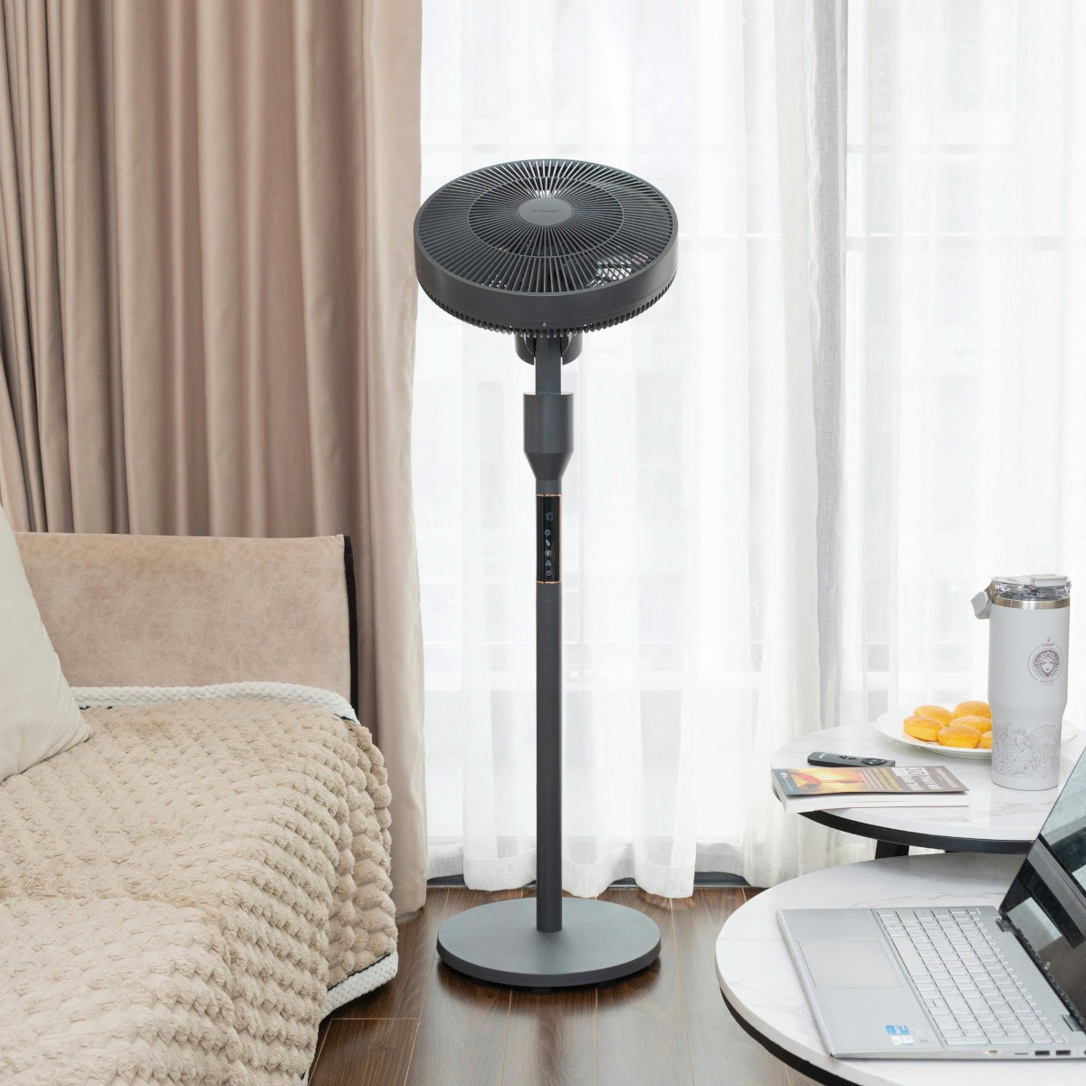 Quạt tuần hoàn không khí 360 độ Kalpen F12 7 cánh - Hàng chính hãng