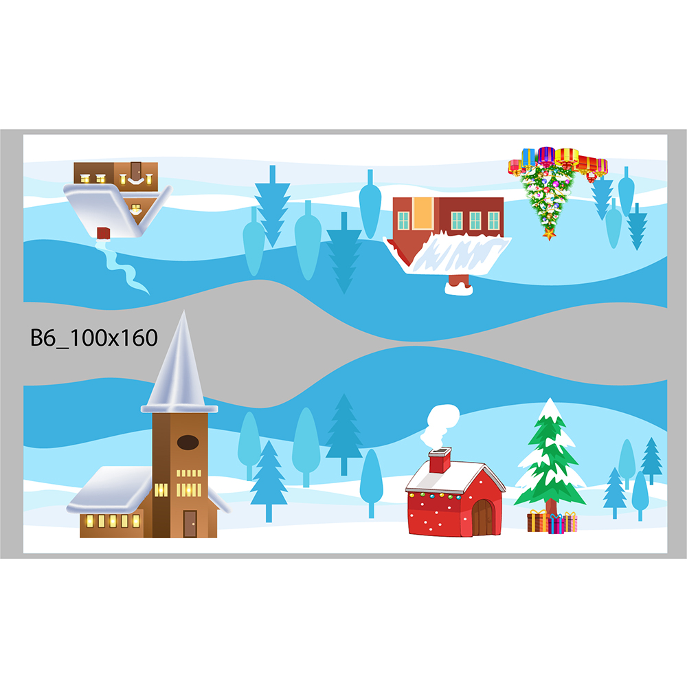 DECAL TRANG TRÍ NOEL 2021 COMBO SỐ 29