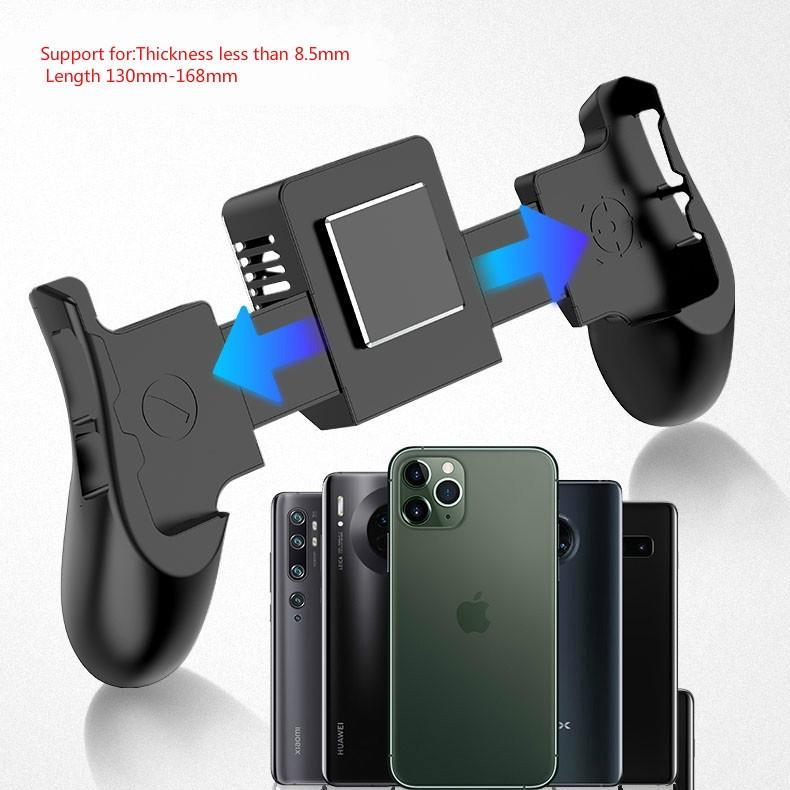 Tay cầm chơi game có quạt tản nhiệt dành cho điện thoại
