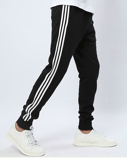 Quần Jogger Nam 3 Sọc Ống Bo Chun Xịn Xò