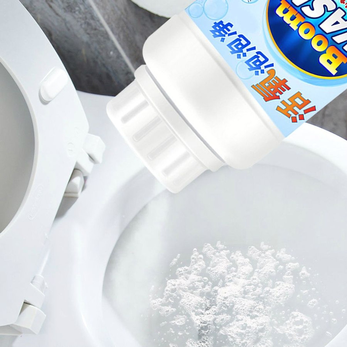Bột Thông Tắc Cống Cực Mạnh-TVS55-Bột Thông Bồn Cầu, Thông Tắc Ngẽn Cống, Lavabo,Máy Giặt,Tẩy Vết Bẩn-300G-