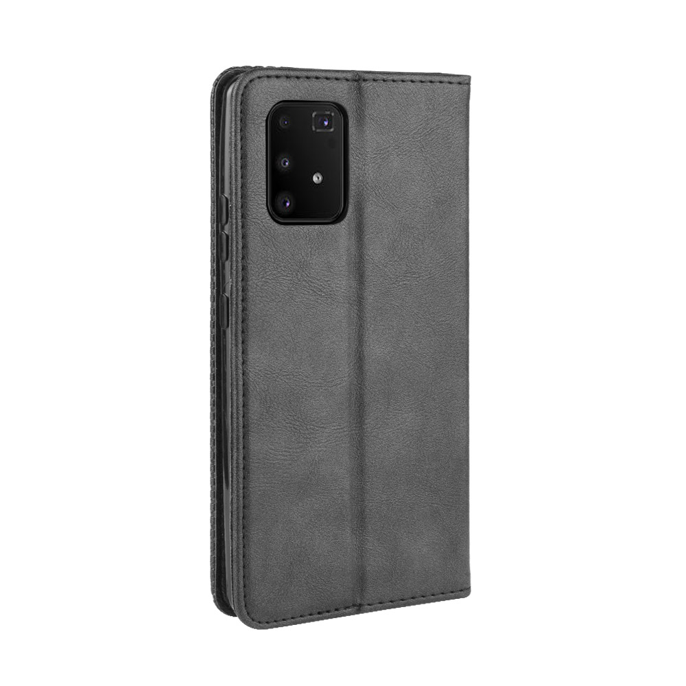 Bao da dạng ví, nam châm dành cho Samsung Galaxy S10 Lite, A91, M80s Luxury Leather Case - Hàng nhập khẩu