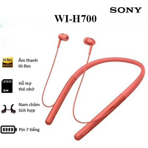 Tai nghe bluetooth SONY WI-H700 - Hàng chính hãng