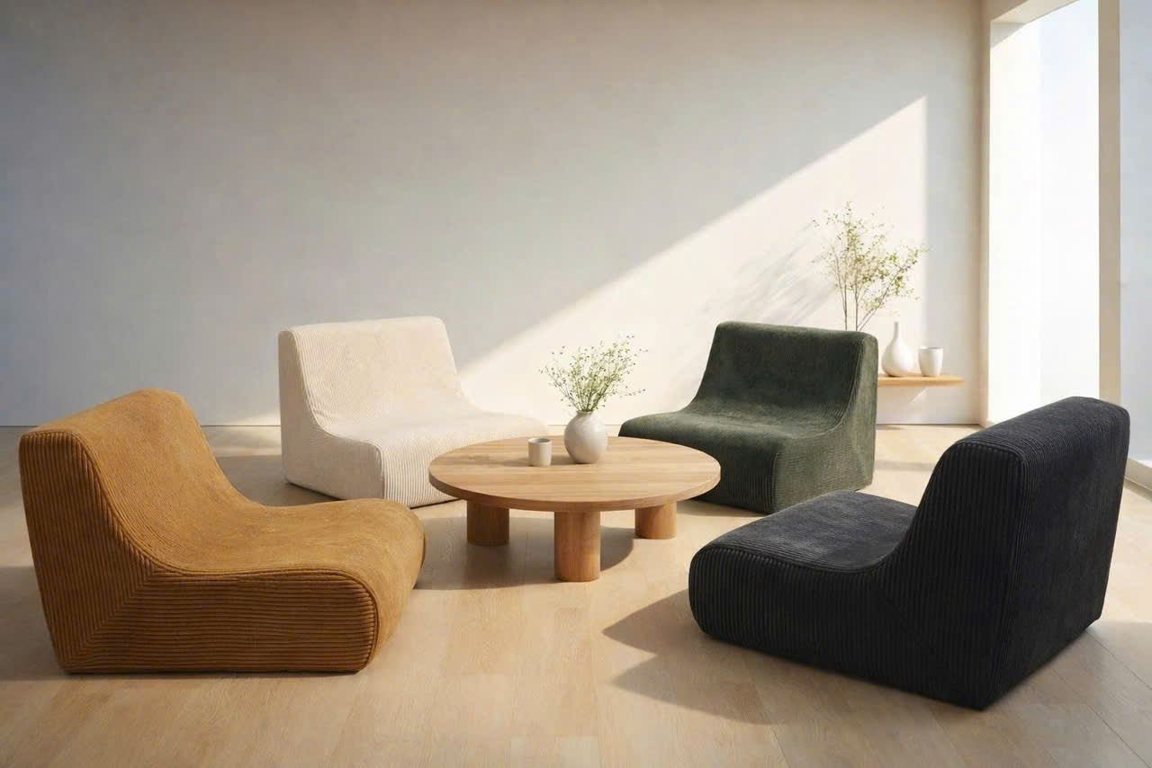 Ghế bệt thư giãn êm ái tiện dụng Juno Sofa 80 x 64 x cao 64 cm