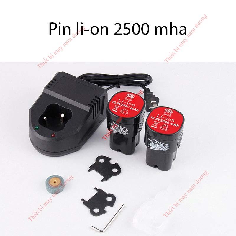 Pin máy cắt vải cầm tay chạy pin RCS nhỏ gọn tiện lợi