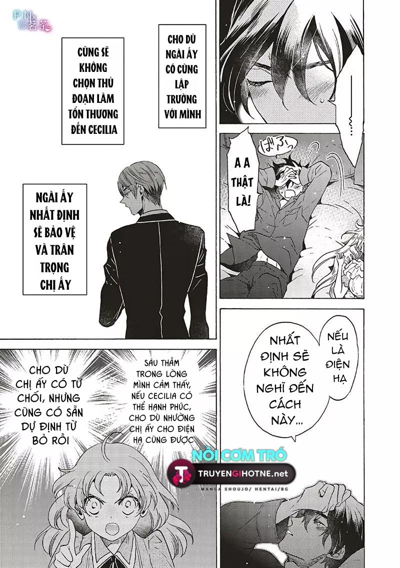 kẻ phản diện, cecilia silvie, không muốn chết, thế nên cô đã cải nam trang chapter 27 5