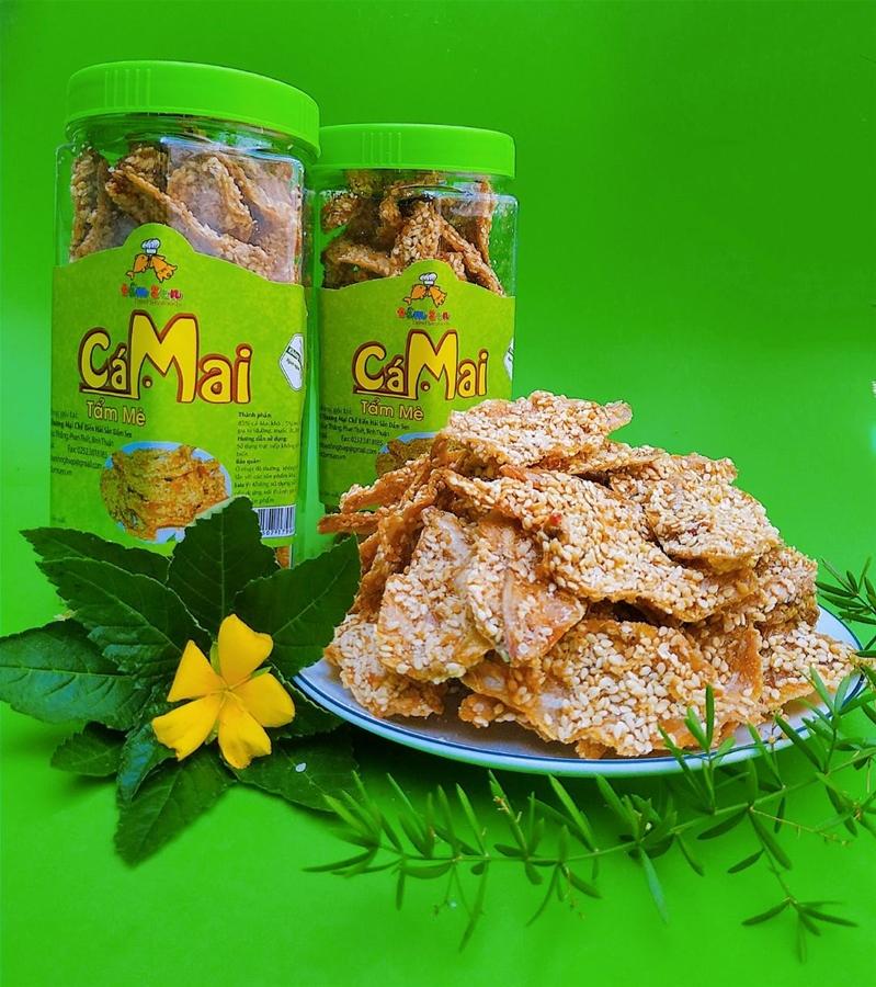 [OCOP] CÁ MAI TẨM MÈ ĐẦM SEN - 150G