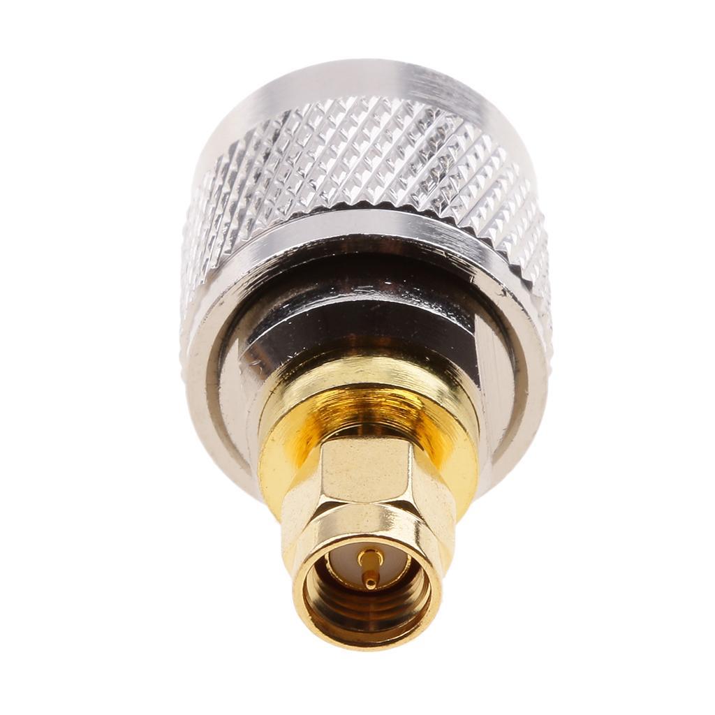 PL-259 Male Plug  Male RF Radio Coax Adapter Converter Connector