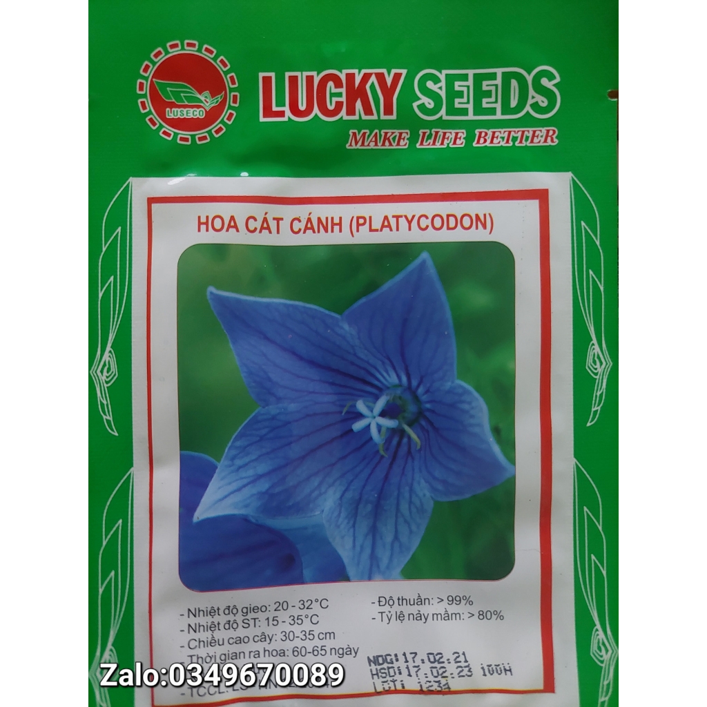 Hạt Giống Hoa Cát Cánh - 100 hạt