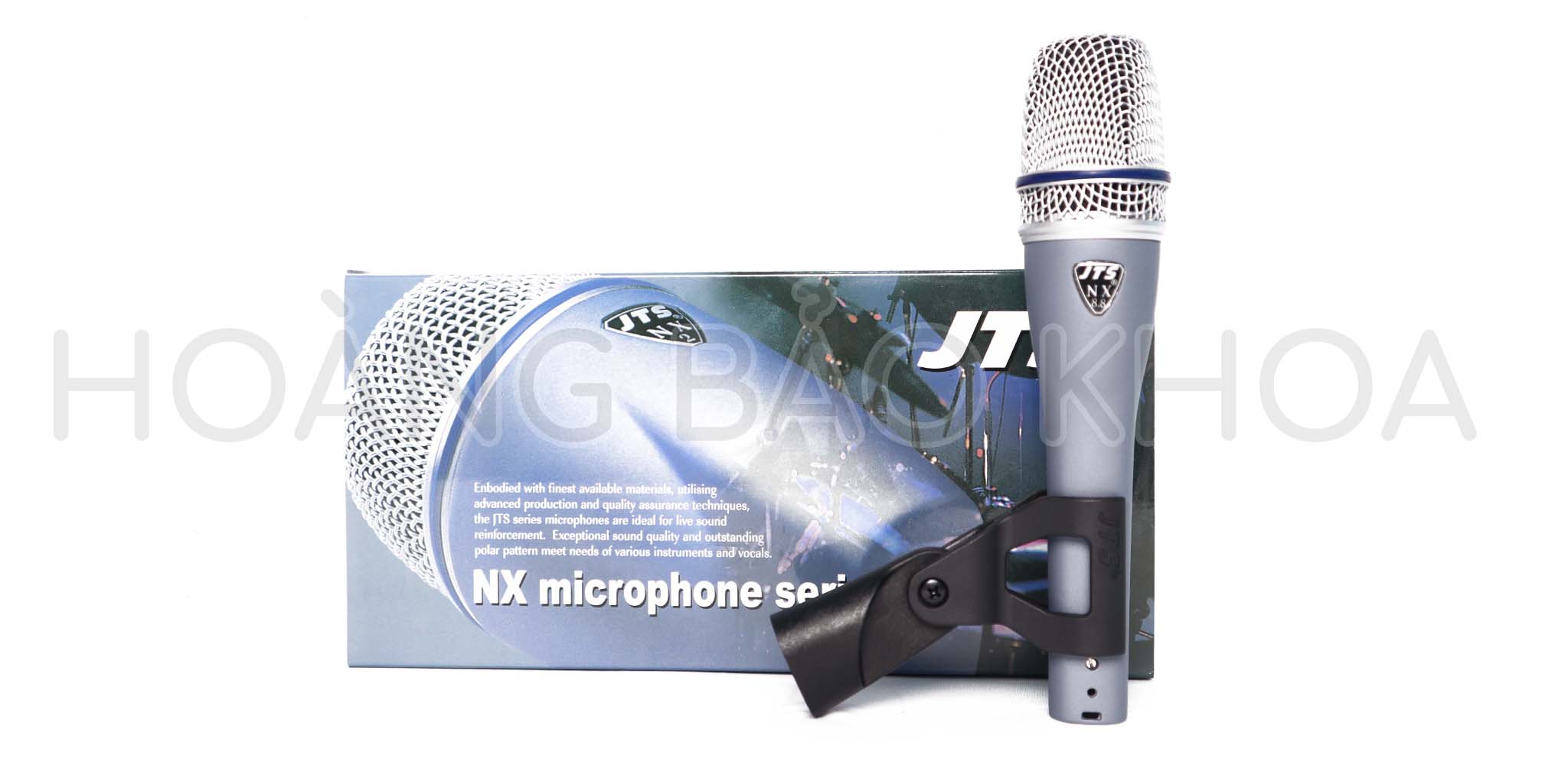 NX-8.8 Microphones Condenser Cầm Tay JTS - HÀNG CHÍNH HÃNG