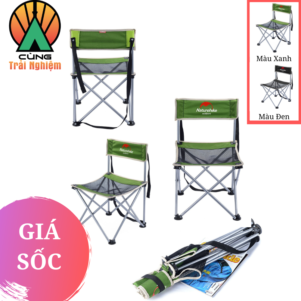 Ghế Dã Ngoại Di Động NatureHike NH16J001-J Siêu Nhỏ Gọn