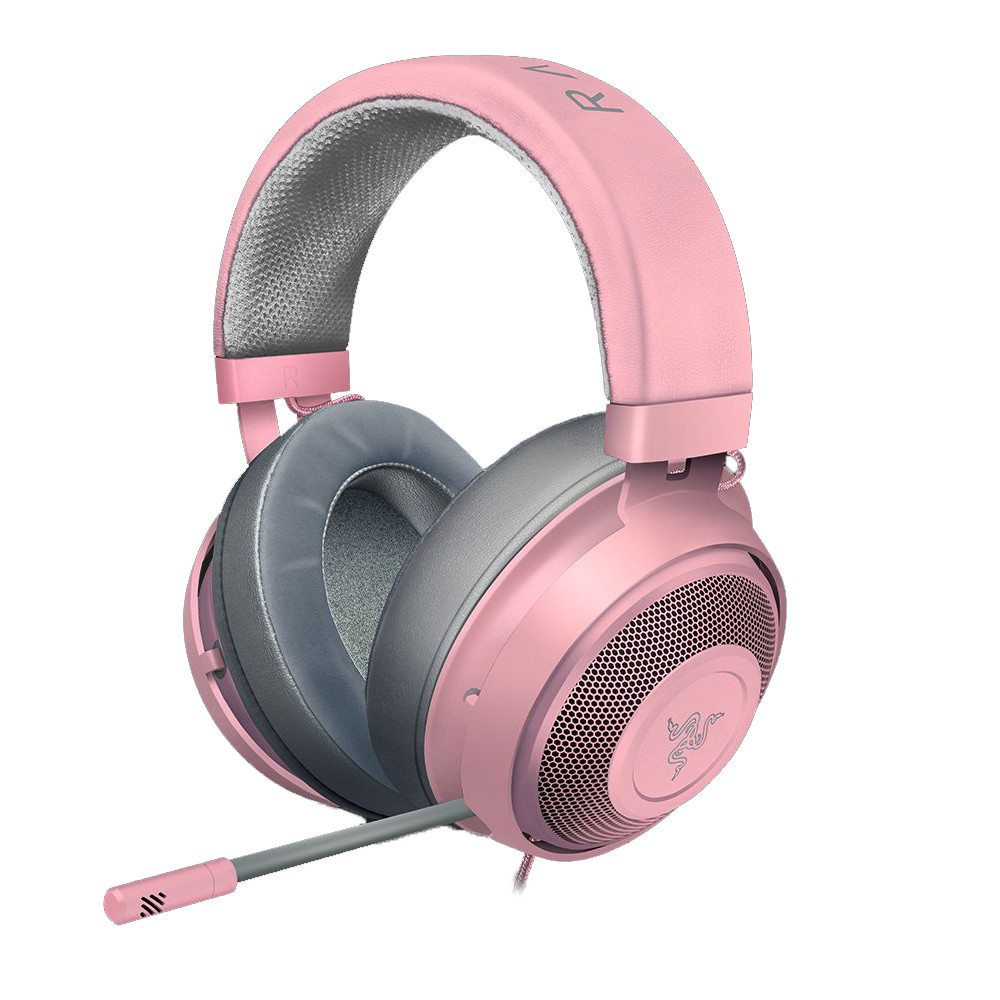 Razer Kraken - Multi-Platform Wired Gaming Headset Quartz Pink - Hàng chính hãng