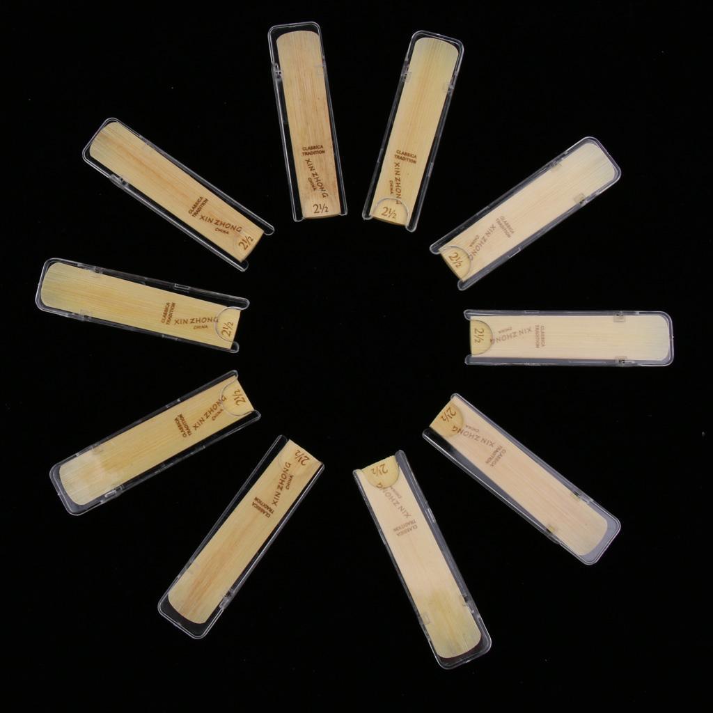 2X 10 Pieces Alto Saxophone Reeds Woodwind Parts