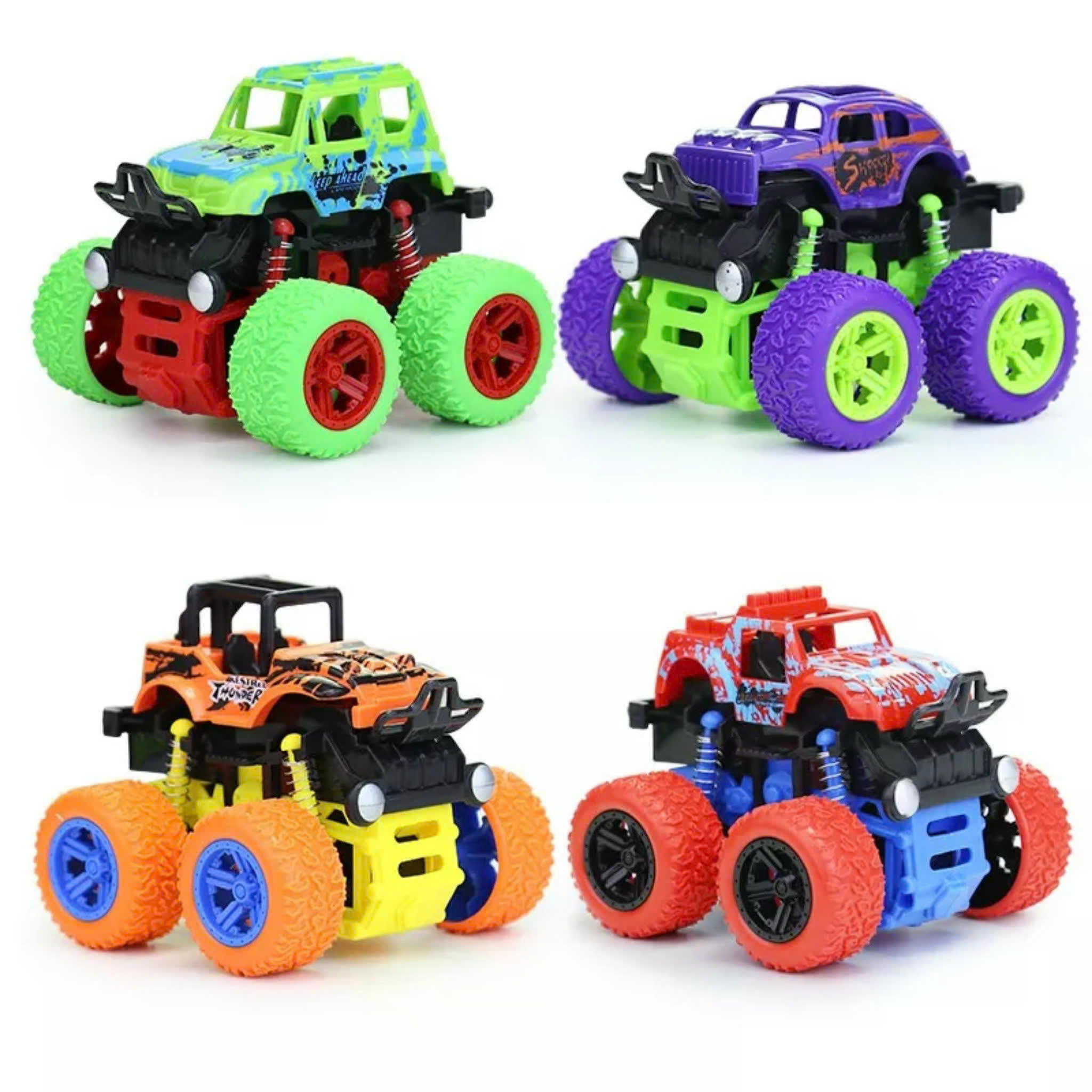 Ô Tô Địa Hình Đồ Chơi Quán Tính, Đồ Chơi Bé Trai- Bánh Đà Siêu Tốc Cho Bé -  HÀNG CHÍNH HÃNG MINIIN