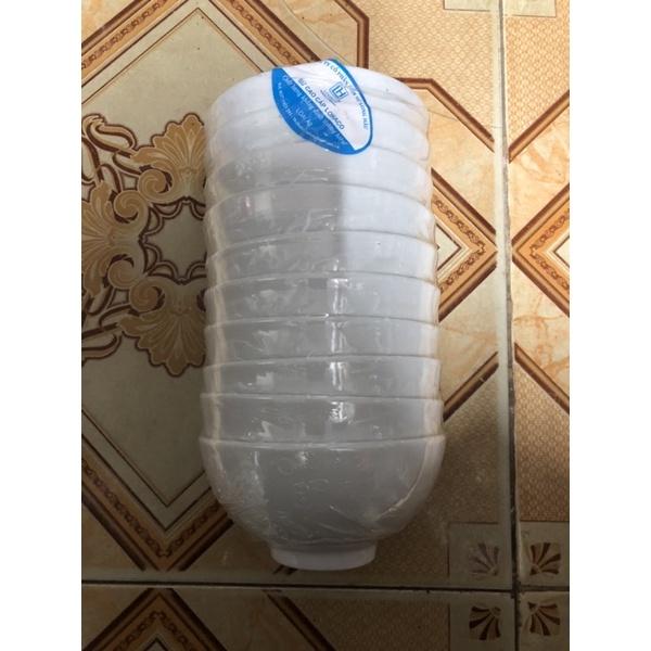10 bát cơm sứ trắng LOHACO