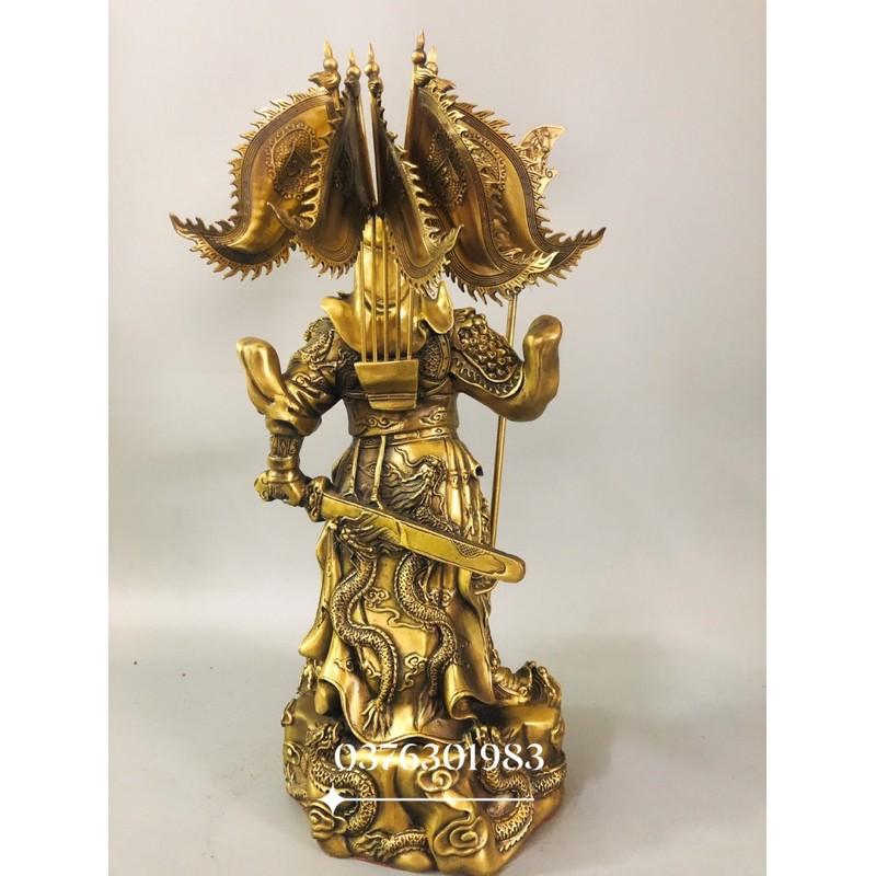 Tượng quan công quan Vân trường ngũ cờ quan công trấn ải 5 cờ