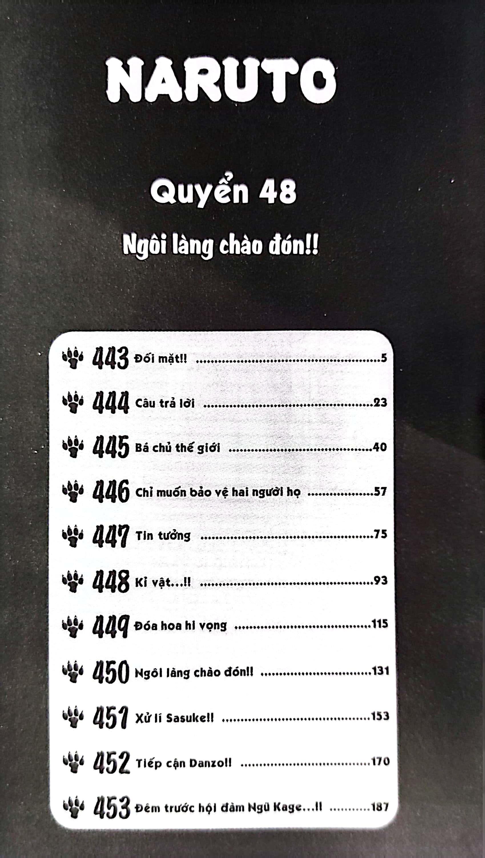 Sách - Naruto - Tập 48 - Ngôi Làng Chào Đón!! (Tái Bản 2025)