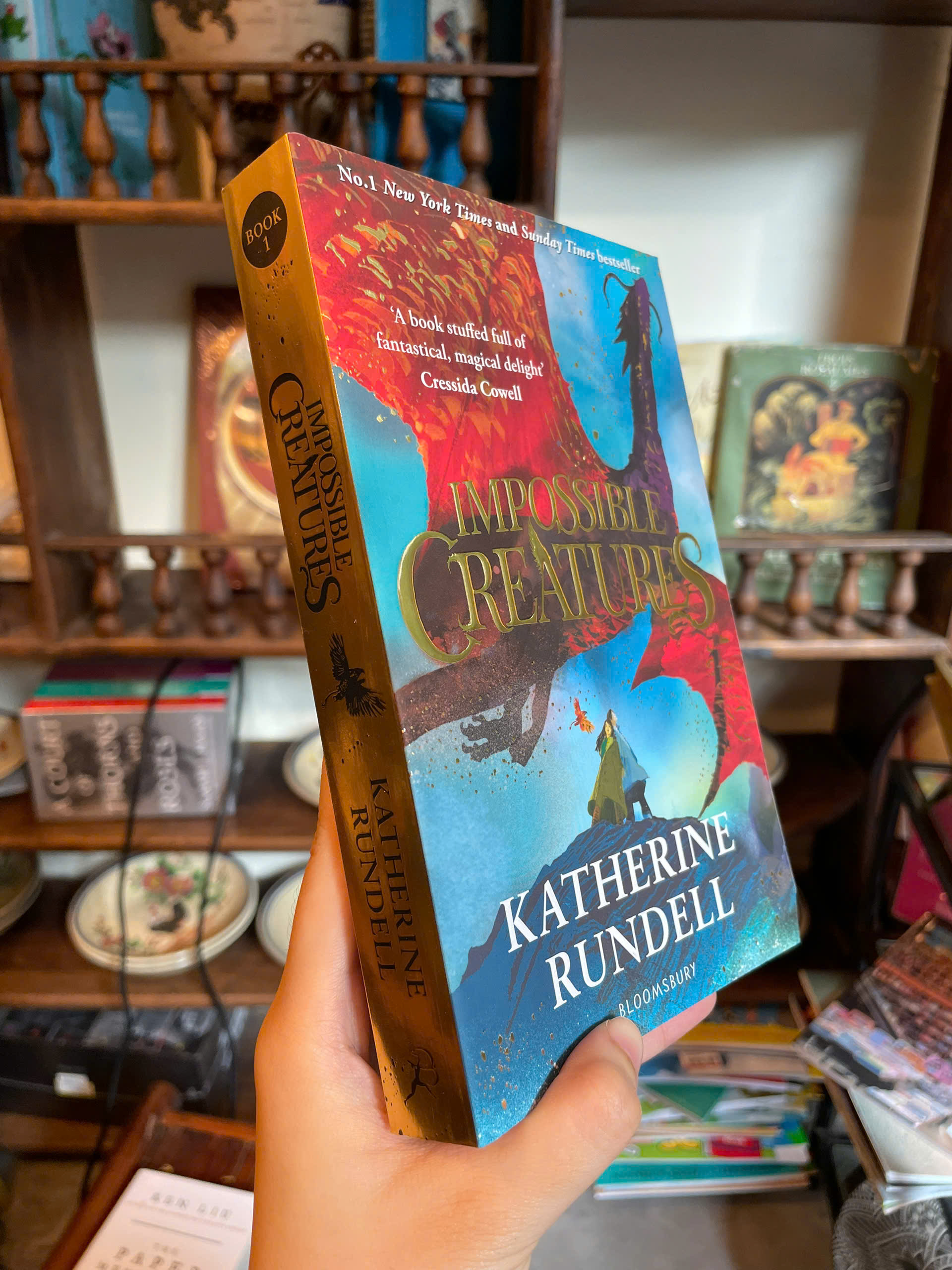 Sách - Impossible Creatures by Katherine Rundell | Children Fantasy Novel / Ngoại văn Nhập khẩu
