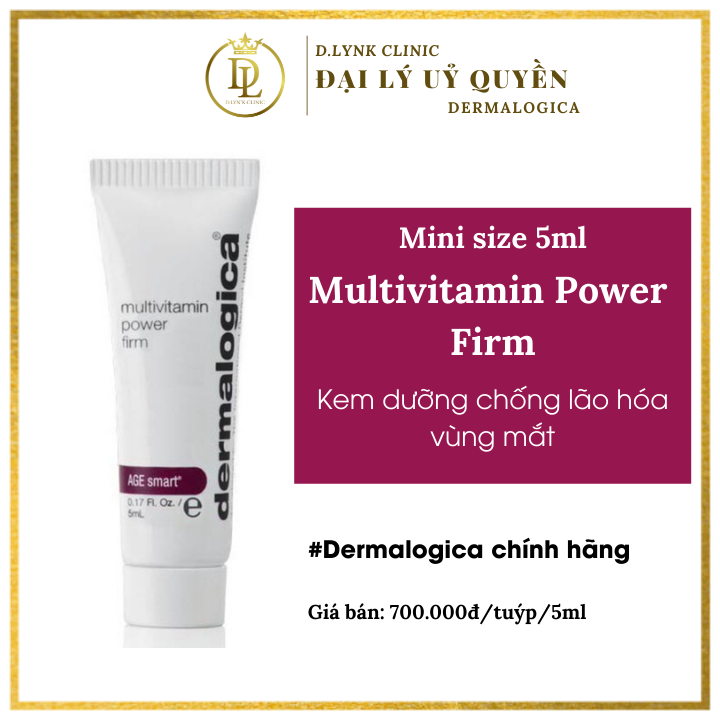 Kem dưỡng chống lão hóa vùng mắt Dermalogica Multivitamin Power Firm 15ml