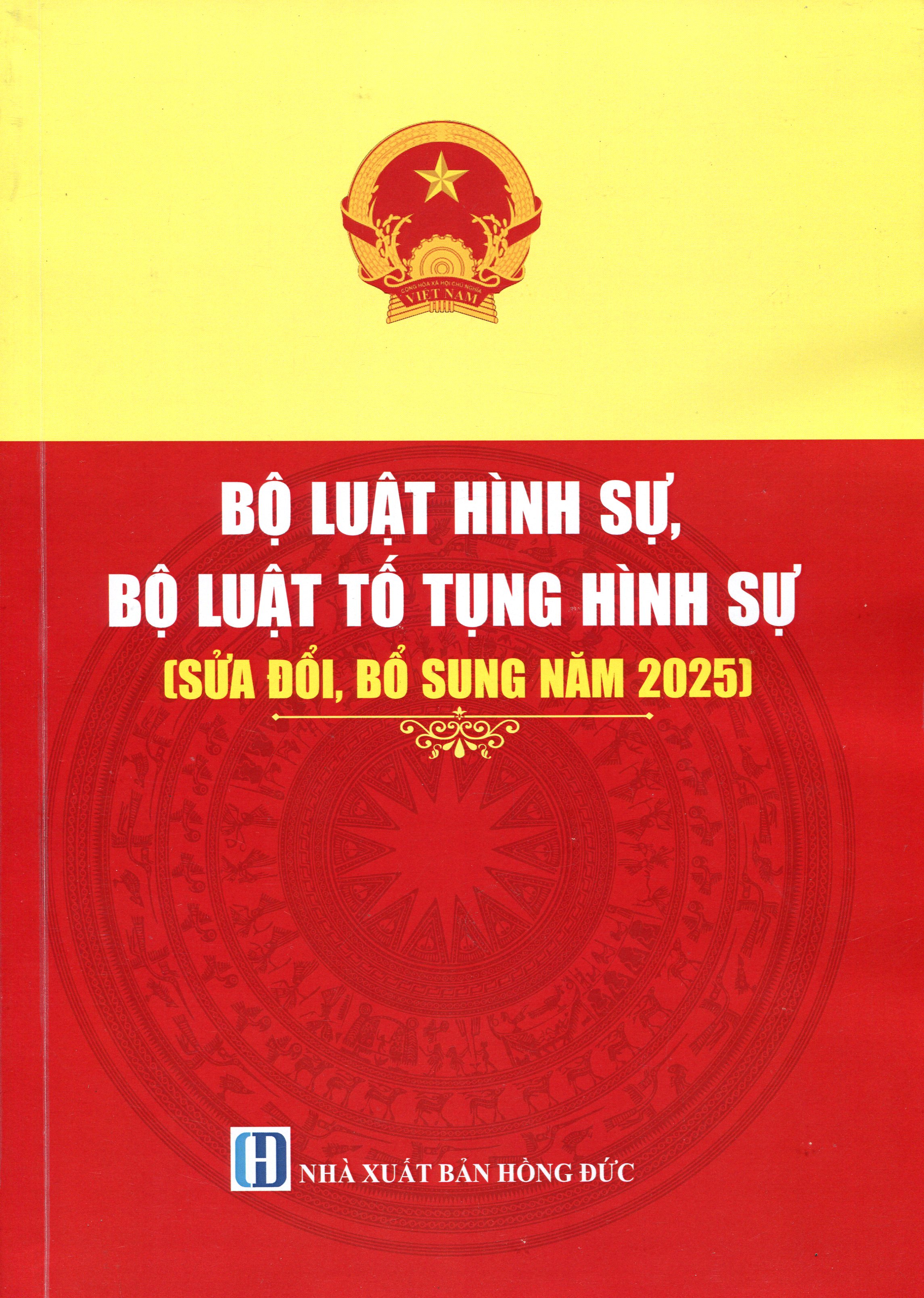 Sách Bộ Luật Hình Sự 2015 (Sửa Đổi, Năm 2017) Bộ Luật Tố Tụng Hình Sự Luật Tổ Chức Cơ Quan Điều Tra Hình Sự Luật Thi Hành Tạm Giữ Tạm Giam