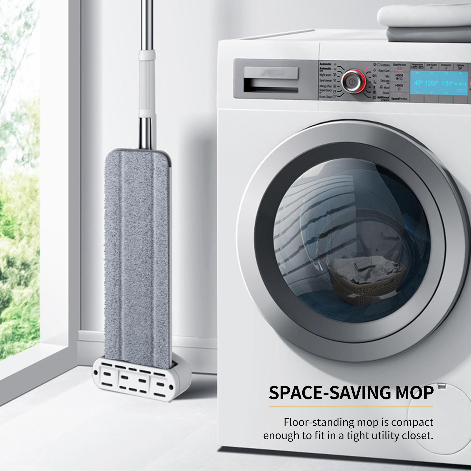 Set Cây Lau Nhà Kèm 4 Miếng Đệm Lau Nhà Thay Thế