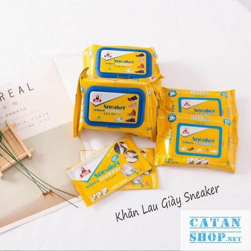 Giấy Lau giày SNEAKER - Tẩy Trắng giày - Tẩy Mọi Vết Ố Bẩn Trên Giày Dép