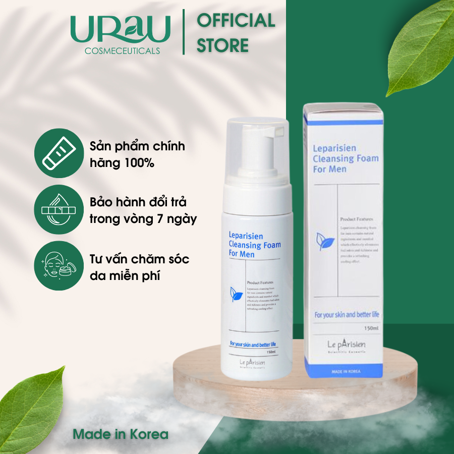 Bọt Vệ Sinh Nam Khoa Le Parisien Cleansing Foam For Men 150ml