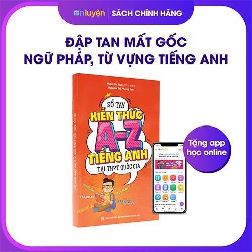 Sách - Combo Sổ tay kiến thức Toán, Lí, Hóa, Anh lớp 11 và Sổ tay full ngữ pháp từ vựng từ A-Z cho người mất gốc