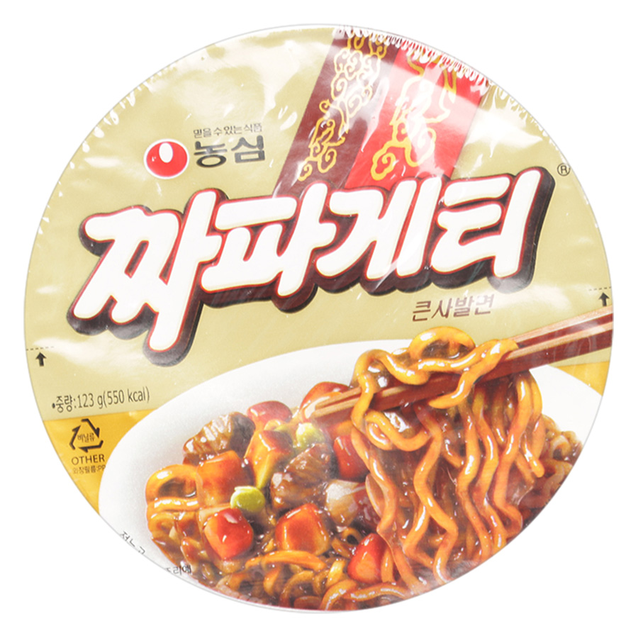 Mỳ Trộn Nhập Khẩu Hàn Quốc Jajang NongShim Tô Lớn (123g)