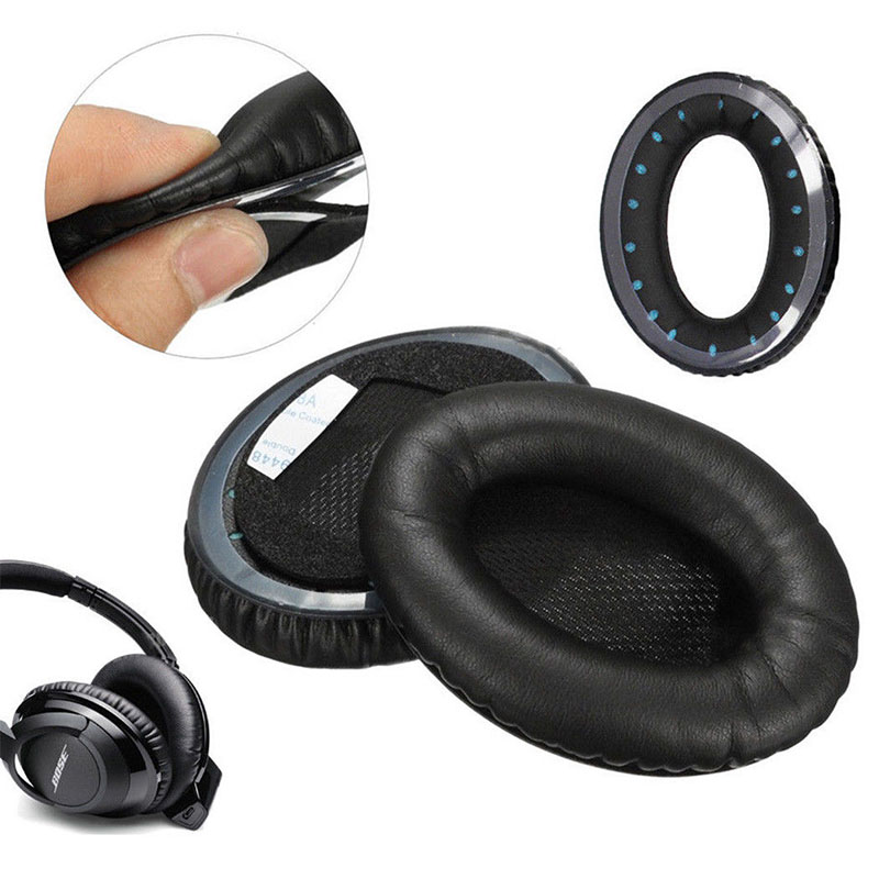 Miếng Đệm Tai Thay Thế Cho Tai Nghe BOSE QC15 QC2 - Đen