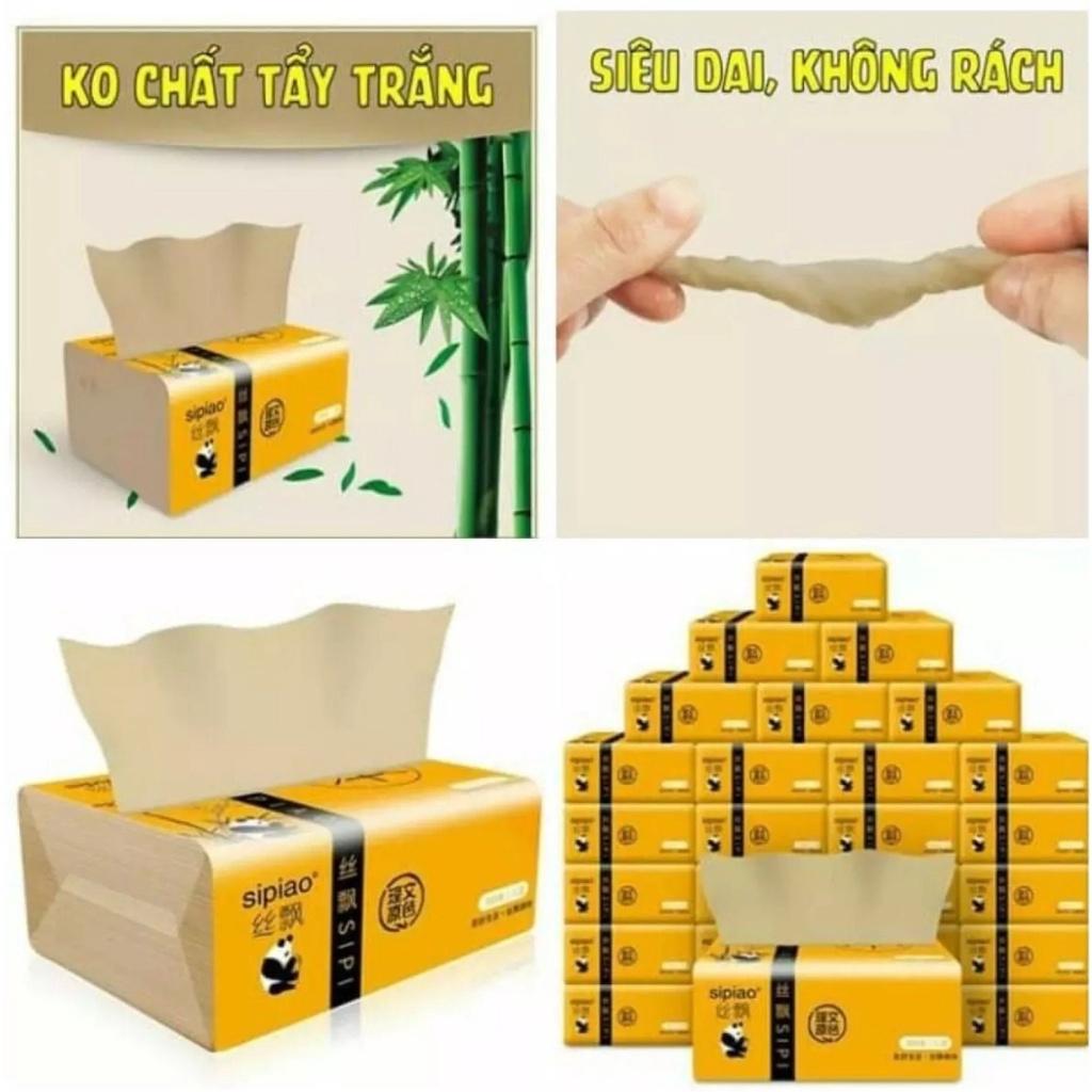 Khăn Giấy Ăn Gấu Trúc Dai Mịn Gói 300 Tờ