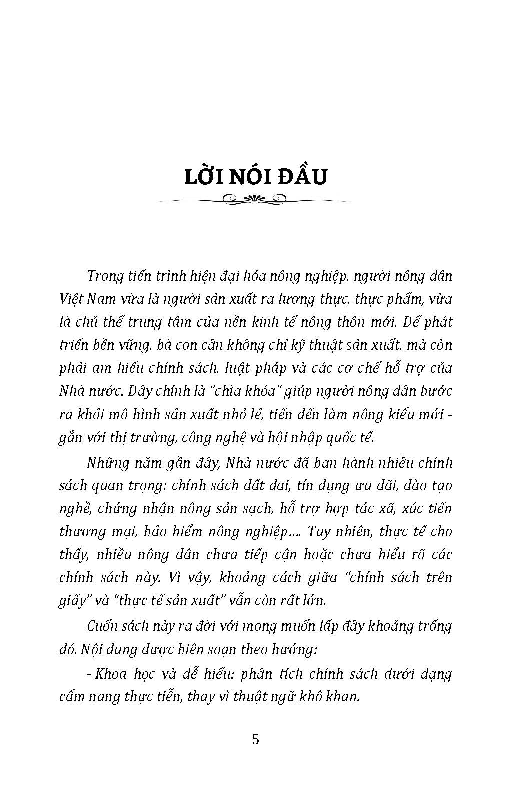 Làm Nông Kiểu Mới - Xanh, Sạch, Bền Vững: Chính Sách Cho Nông Dân Mới