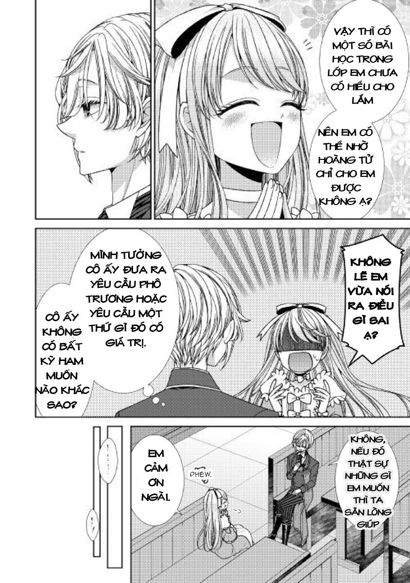 nhật ký theo dõi vị hôn thê tự nhận mình là nữ phụ phản diện 1 chapter 22 25