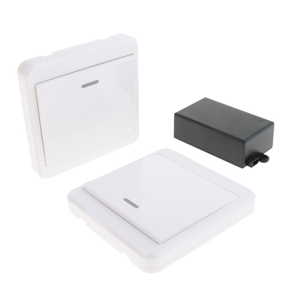 2x AC85-250V 433MHz Wireless Remote Control Switcher Transmitters & Receiver