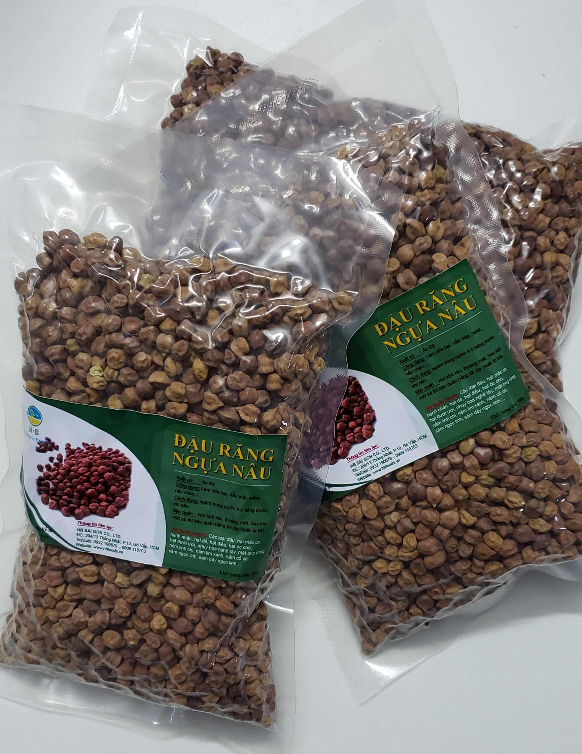 Đậu Răng Ngựa Nâu- Black Chickpeas (Kala Chana)- Ấn Độ, 500g