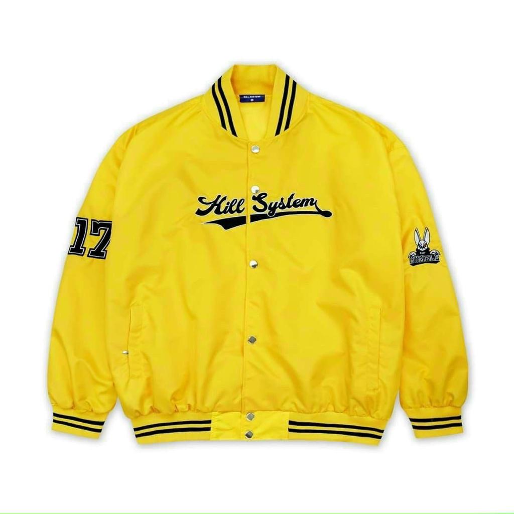 Áo khoác dù KILLSYSTEM nam nữ form rộng Unisex 2 lớp Chống Nắng ONEZ Siêu Hot ulzzang Jacket Bomber