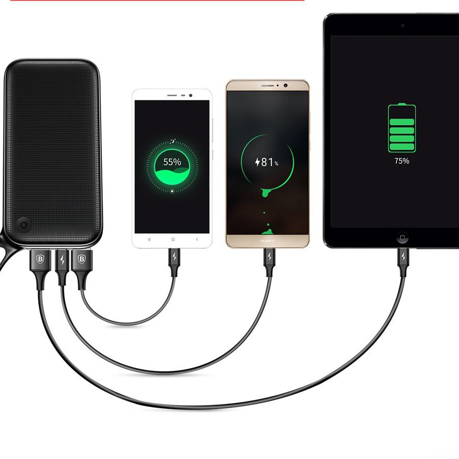 Pin dự phòng Baseus cao cấp dung lượng 20000mAh công nghệ sạc nhanh cổng PD 3.0 sạc 2 chiều vàQualcomm QC 3.0 - Hàng Chính hãng