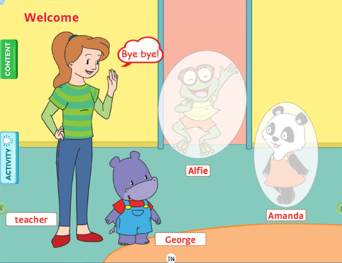 New Amanda & Friends 1 - Ứng dụng phần mềm tương tác sách học sinh