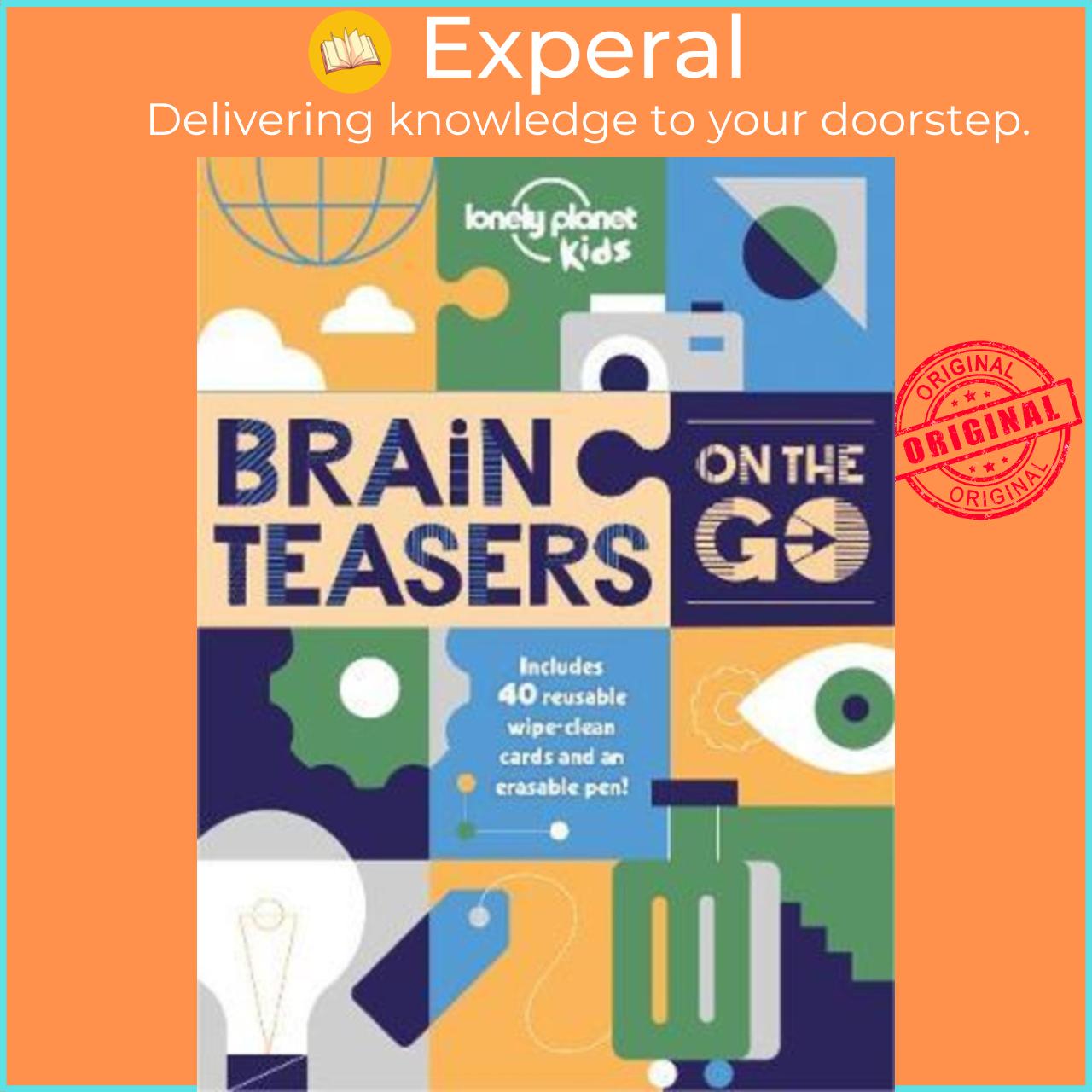Sách - Brain Teasers on the Go by Lonely Planet Kids