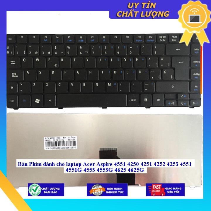 Bàn Phím dùng cho laptop Acer Aspire 4551 4250 4251 4252 4253 4551 4551G 4553 4553G 4625 4625G - Hàng Nhập Khẩu New Seal
