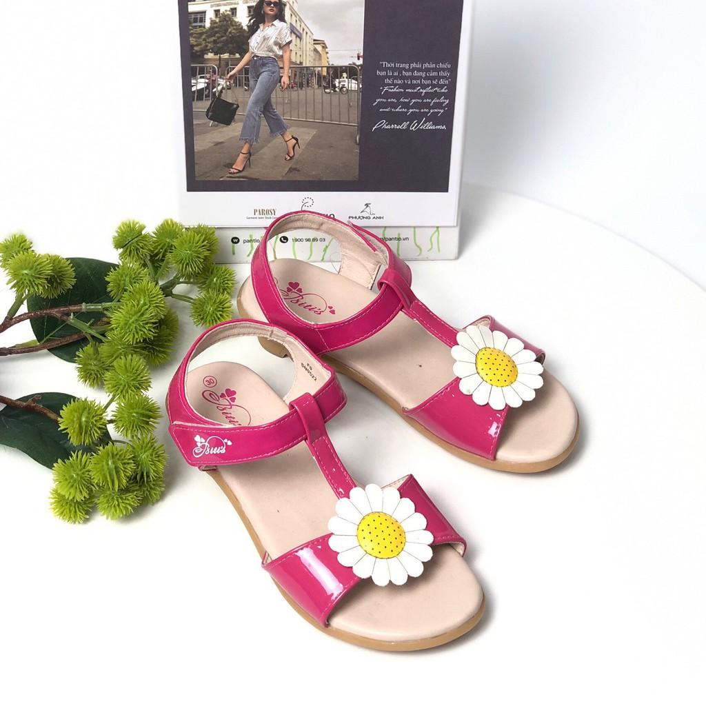 Sandal bé gái 28-37 ️️ Giày quai hậu học sinh gắn hoa cúc trắng hot trend mùa hè DTG002788