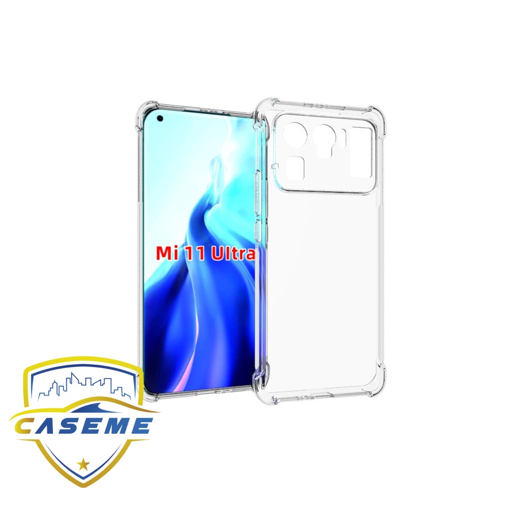 Ốp lưng dành cho Xiaomi Mi 11 Ultra dẻo trong chống sốc