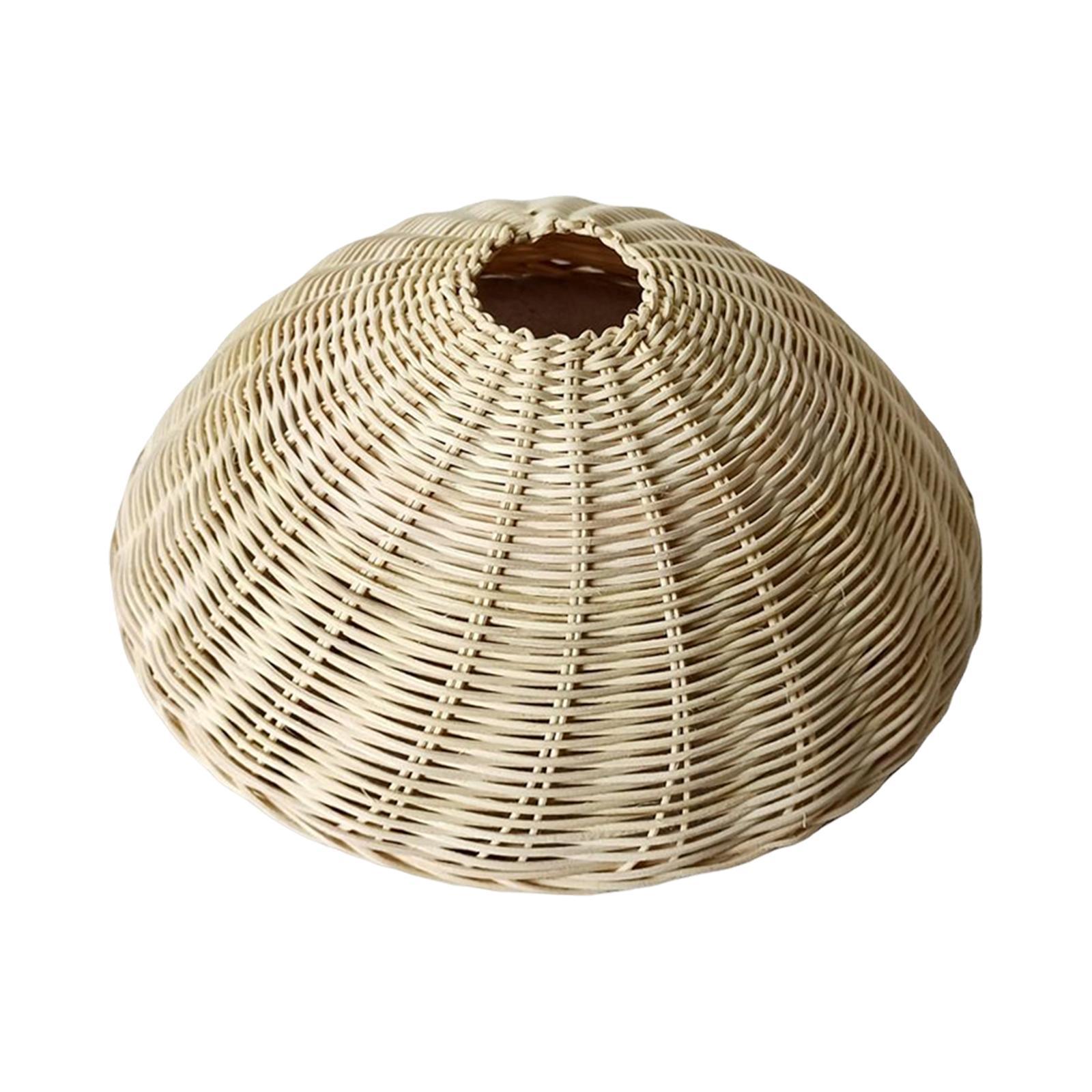 Bamboo Lamp Shade Decoration Light Bulb Cover Bulb Guard for Dining Room