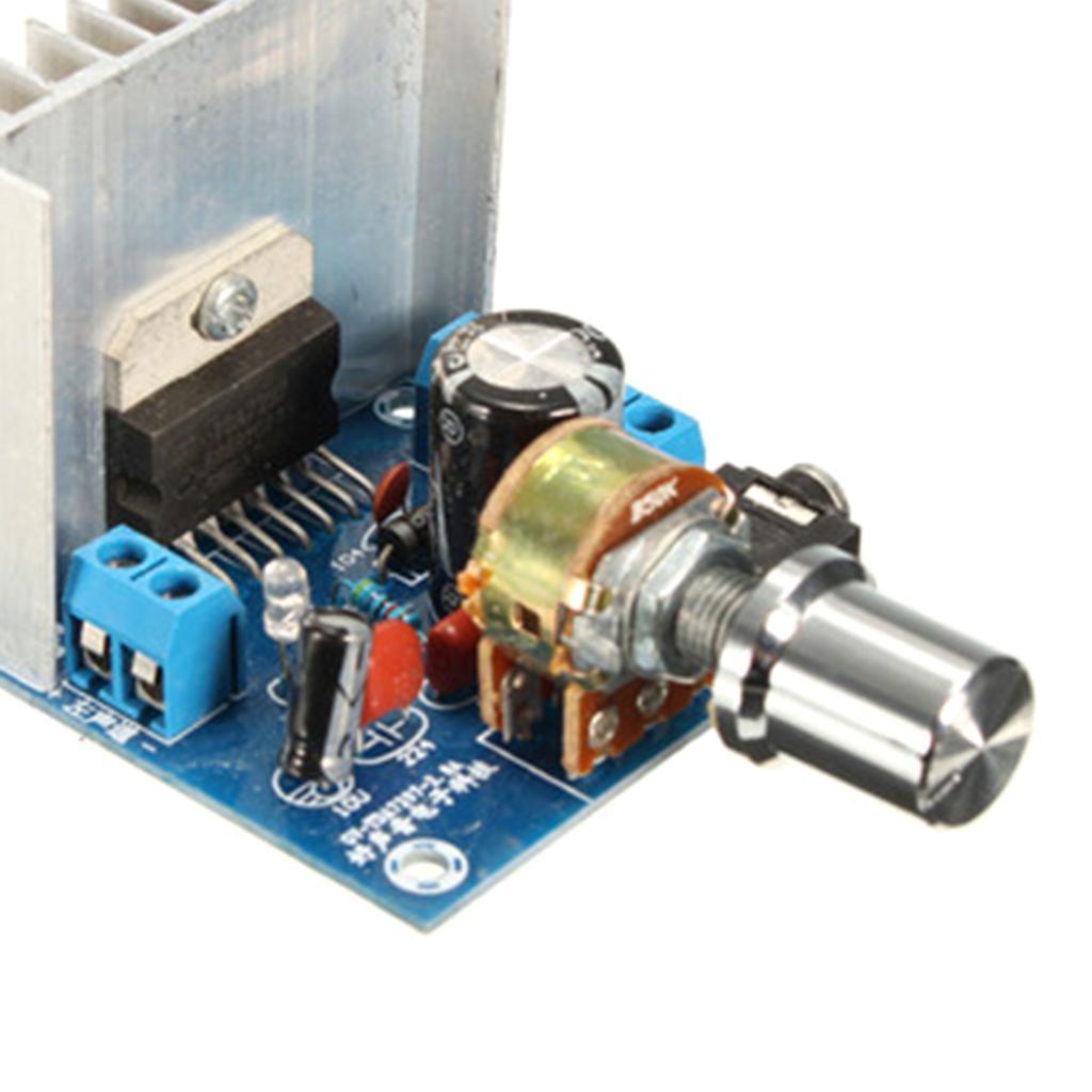 12V Digital Audio Power Amplifier Board Dual-Channel Stereo Amp Board Module