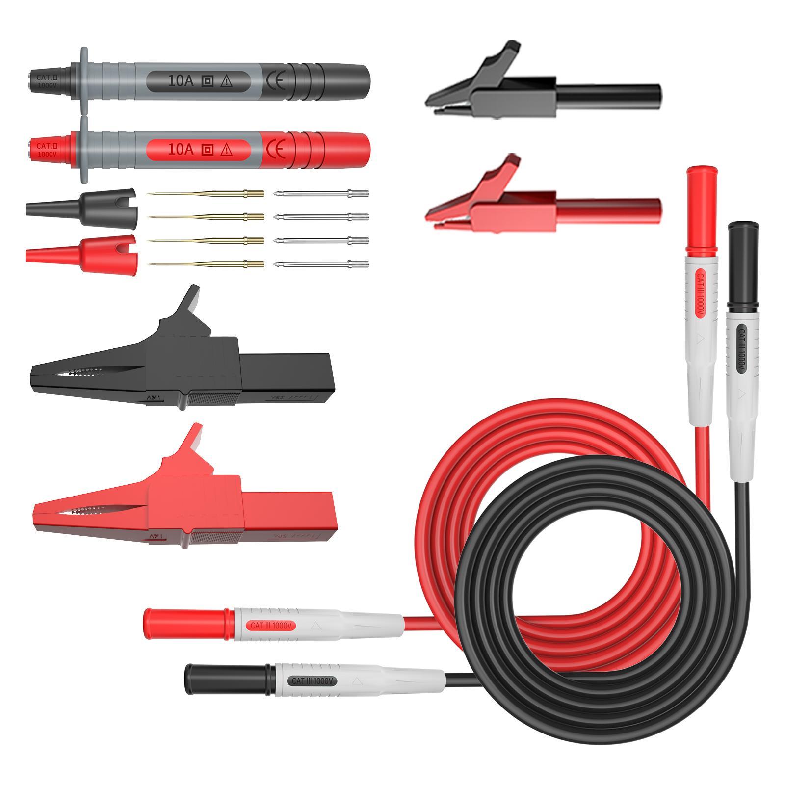 Multimeter Leads Kits Precision Test Probe Pins Professional for Car Tester