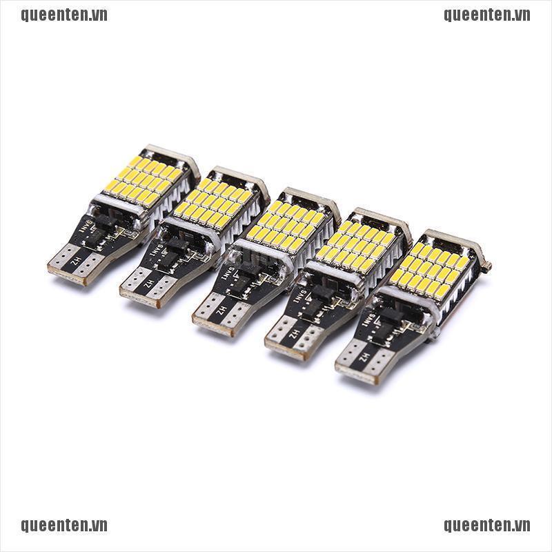 T15 W16W 45 SMD 4014 Error Free LED Car Reverse Back 6000K Yellow/Red Light QUVN